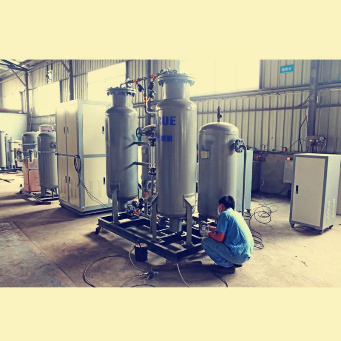 PSA Stainless Industrial Nitrogen Generator For Petroleum / Natural Gas Industry 0