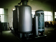 High Pressure Nitrogen Generator With Atlas Copcp Air Compressor / Gas Storage Tank