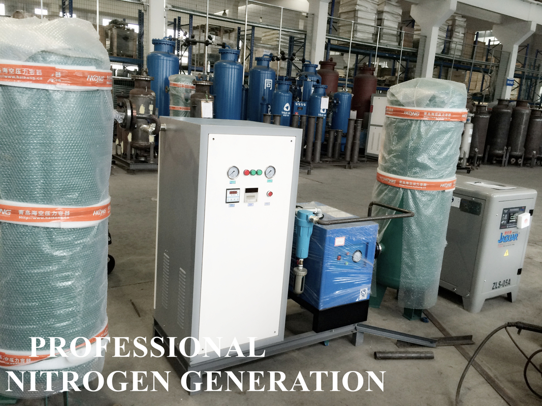 PSA Nitrogen Generation System Fast Start Up For Puffed Fried Food Package