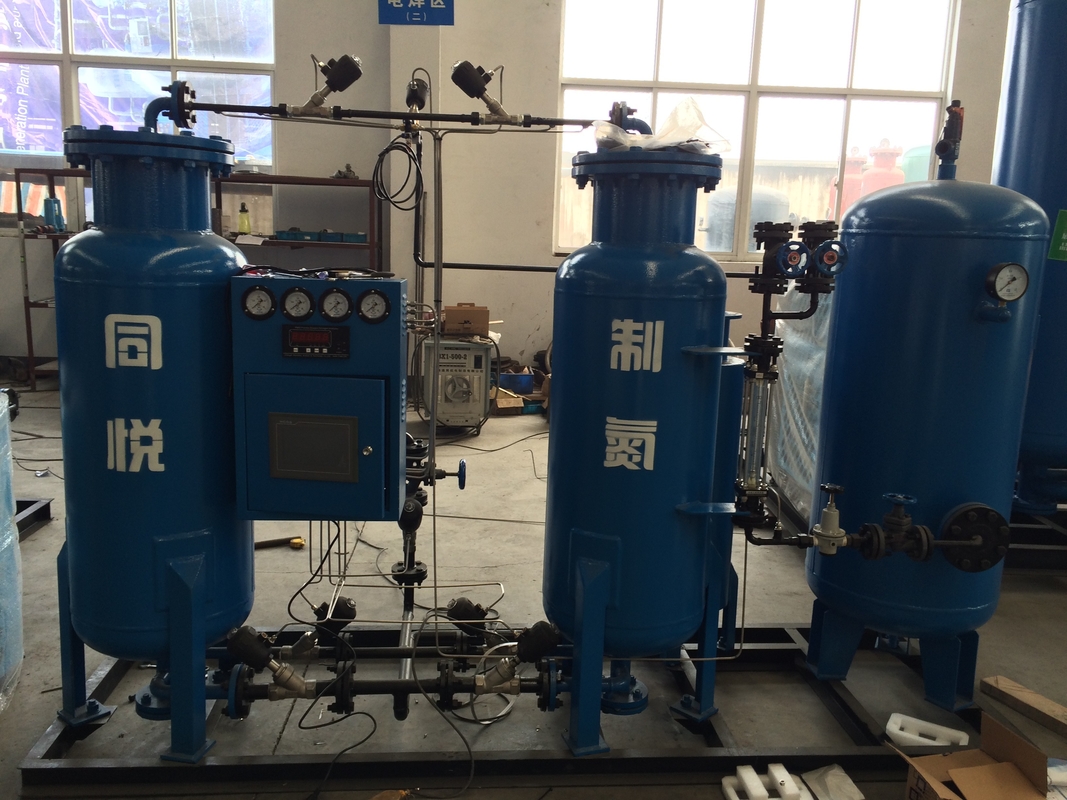 Fixed Type Durable adsorption tower High Quality Low Price Industrial Nitrogen Genrator in PSA Style with Air Compressor
